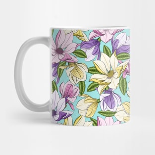 Blooming Magnolia Flowers Mug